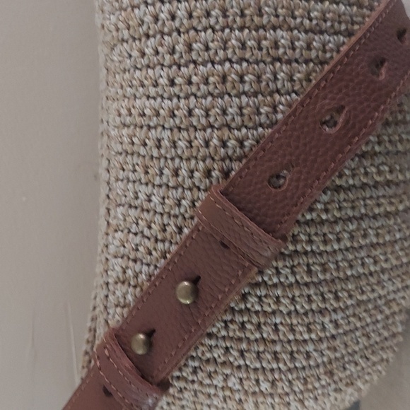 The Sak Tess Crochet Bamboo Static Sling Crossbody Bag - Picture 4 of 14